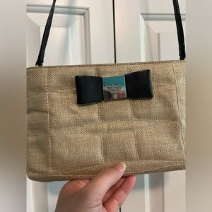 Kate Spade Veranda Place Straw Maree Crossbody Bag
